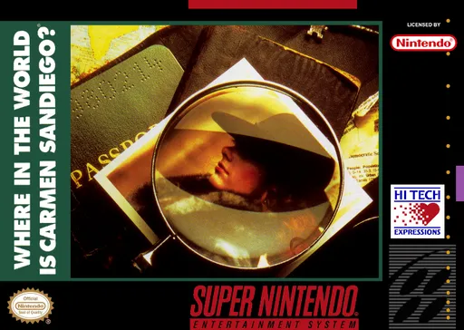 Where in the World Is Carmen Sandiego (USA) (En,Fr,De,Es,It)